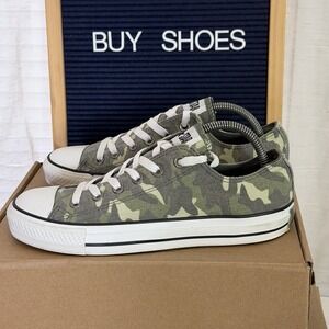 Converse Chuck Taylor All Star Camo Womens Size 8 Sneakers Shoes Low Top EUC!